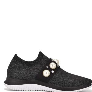 Nine West Milee Slip On Modre Siva | OFLSVM-786