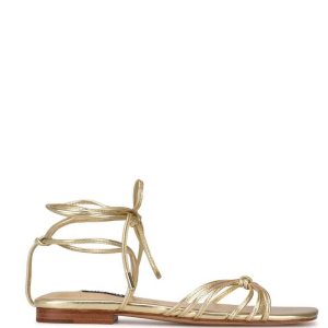 Nine West Minus Ankle Wrap Sandals | CKUYRQ-871