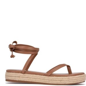 Nine West Monee Ankle Wrap Balerinky Béžové | LRDUIF-029