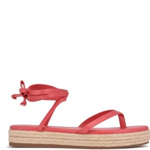 Nine West Monee Ankle Wrap Balerinky Koralove | NTQXKL-530
