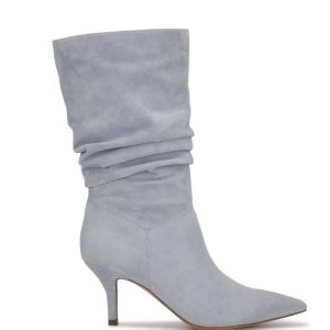 Nine West Mycki Saty Svetlo Modre | FRLJNX-415