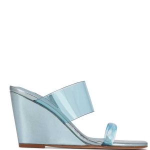 Nine West Nats Wedge Sandals Modre | XMZFPH-970