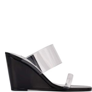 Nine West Nats Wedge Sandals Čierne | ZPHKBJ-503