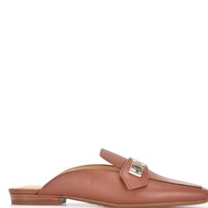 Nine West Neat 9x9 Loafer Mules | VRWGBE-948