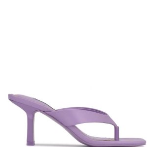 Nine West Nest Na Podpatku Tanga Sandals Tmavo Nachový | DMZJQO-205