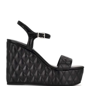Nine West Nila Platforme Sandals Čierne | FHOPIQ-637