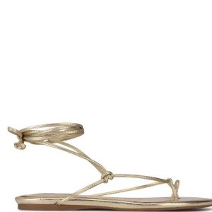 Nine West Pansie Ankle Wrap Sandals | CVQXDB-784