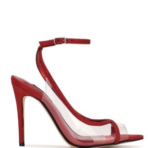 Nine West Parise Ankle Remienkove Červené | YLCBWN-251