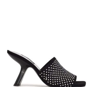 Nine West Partie Na Podpatku Slapky Čierne | QNKOMF-132