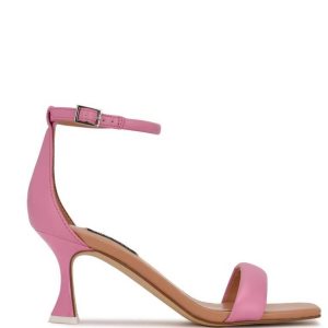 Nine West Paxx Ankle Remienkove Ruzove | WBKCML-351