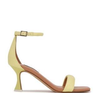 Nine West Paxx Ankle Remienkove Sandals Žlté Svetlo Zelene | YQPHIO-503