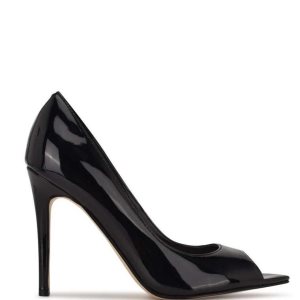 Nine West Prizz Open Spicou Pumps Čierne | SUEXOK-782