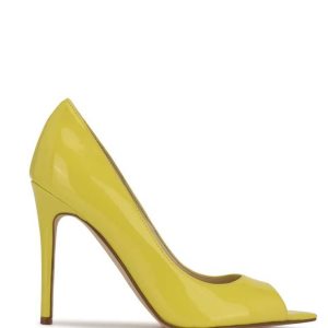Nine West Prizz Open Spicou Pumps Žlté | YLSVQT-189