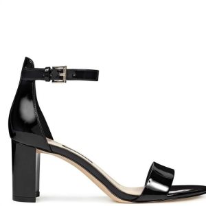 Nine West Pruce Ankle Remienkove Block Heel Čierne | AZOEWG-165