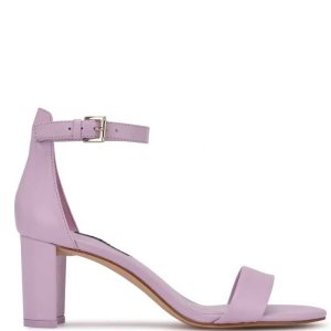 Nine West Pruce Ankle Remienkove Block Heel Tmavo Nachový | LNMSZX-750