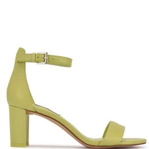 Nine West Pruce Ankle Remienkove Block Heel Svetlo Zelene | PSCGQD-290