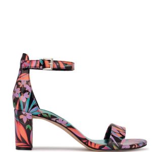 Nine West Pruce Ankle Remienkove Block Sandals Čierne | SKUIPR-756