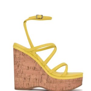 Nine West Rachal Wedge Žlté | QBFGLM-870