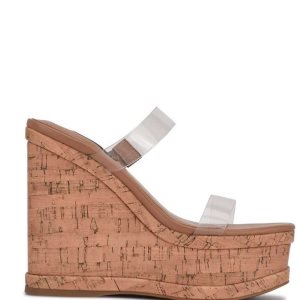 Nine West Rapps Platforme Wedge Béžové | UNYDOB-746