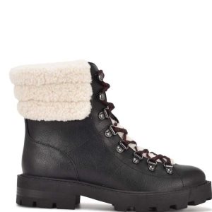 Nine West Rima Combat Lug Sole Čierne | VDGIPN-309