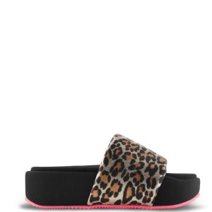 Nine West Rize Platforme Slapky Leopardie | JCPESH-320