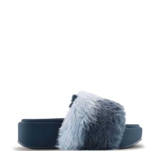 Nine West Rize Platforme Slapky Sandals Modre | FLCOEY-586