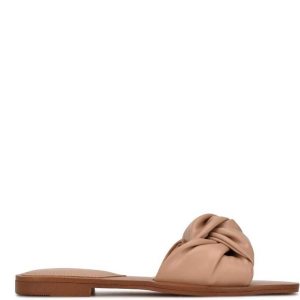Nine West Rosey Slapky Sandals Ruzove | UVTOEF-438