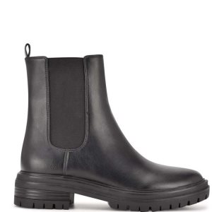 Nine West Saleema Chelsea Lug Sole Čierne | QPLKVU-950