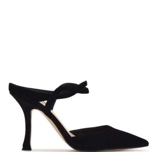 Nine West Sing Mules Čierne | REUHNM-257