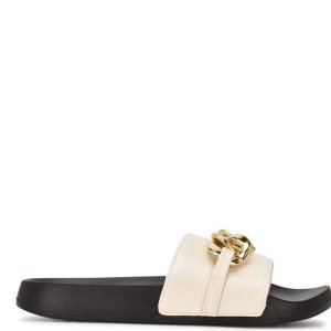 Nine West Slinks Slapky Sandals Krém | SEMVJC-491