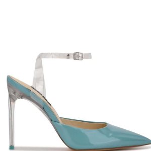 Nine West Sparkea Ankle Remienkove Pumps | EVXWBT-961