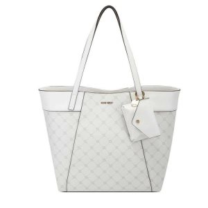 Nine West Sunnyside Jet Set Tote Biele | PMZYHG-846