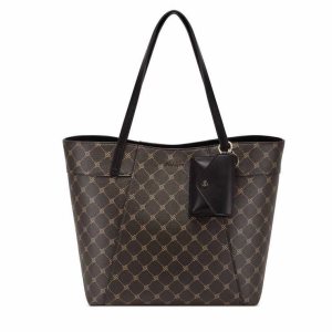 Nine West Sunnyside Jet Set Tote Hnede | PLEAQS-756