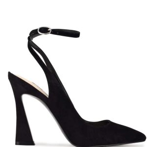 Nine West Tabita Ankle Remienkove Saty Pumps Čierne | ISCXJH-067