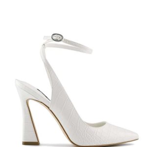Nine West Tabita Ankle Remienkove Saty Pumps Béžové | QAYZGJ-762