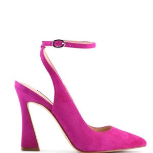 Nine West Tabita Ankle Remienkove Saty Pumps Ruzove | YFZMLU-120