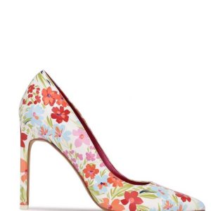 Nine West Tatiana Pointy Spicou Pumps Biele | OBINMS-376
