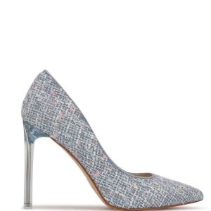 Nine West Tatiana Pointy Spicou Pumps Svetlo Modre | WGNAFD-104