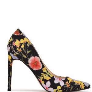 Nine West Tatiana Pointy Spicou Pumps Čierne Viacfarebný | LXBFSV-615