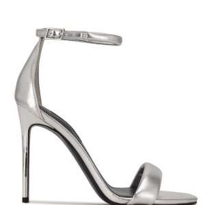 Nine West Teeya Ankle Remienkove Sandals Strieborne | GBTWEU-125