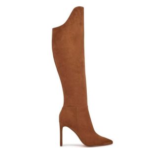 Nine West Teleena Boots Hnede | JPXUGA-320
