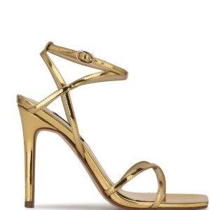 Nine West Tidle Ankle Remienkove Sandals Hnede | GTDYRQ-306