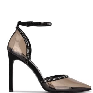 Nine West Tootsie Ankle Remienkove Pumps Čierne | UWQIZK-413