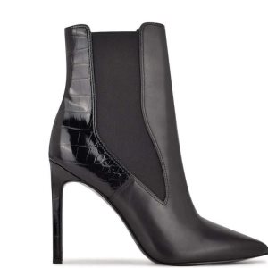 Nine West Topit Saty Čierne | QXYAUG-839