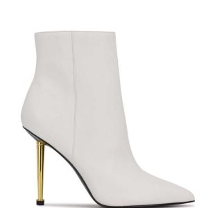 Nine West Tryin Saty Biele | IEORCY-791