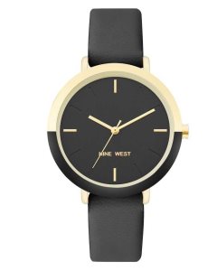 Nine West Two-Tone Bezel Čierne | PDQWIH-426