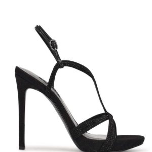 Nine West Ulliy Saty Sandals Čierne | WTPFVY-059