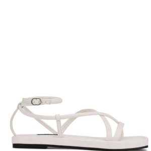 Nine West Waren Remienkové Sandals Biele | GIOBDZ-614