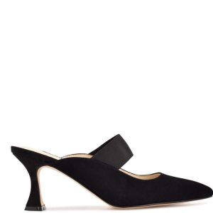 Nine West Watchit Pointy Spicou Mules | HTURCB-195
