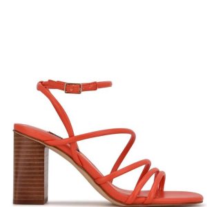 Nine West Yeap Na Podpatku Slapky Oranžové | SKGALD-387
